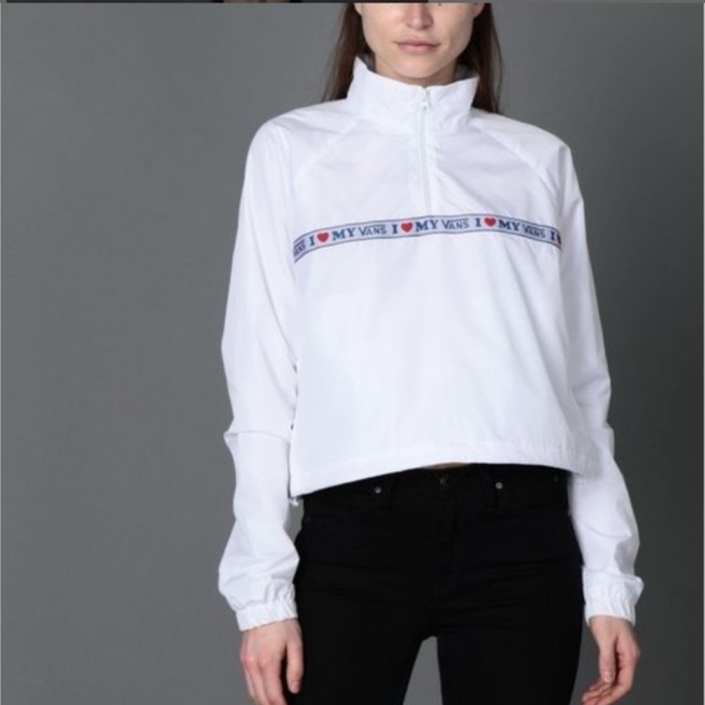 Vans Women’s I Love My Vans Anorak Mte Windbreaker Jacket M